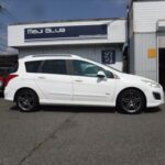 「プジョー308SWスポーティアム　ATフルード交換 & A/Cメンテナンス施行 & HIGHSPARKノイズリダクションEXケーブル取付です。」