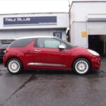 「シトロエン DS3スポーツシック　Fディスクローター+F&R低ダストブレーキパッド交換です。」