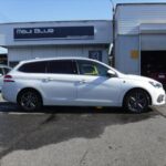 「プジョー308SW テックパックエディション Blue-HDi　リアブレーキパッド交換 / プジョー308 テックパックエディション ブルーHDi　12ヵ月点検。」